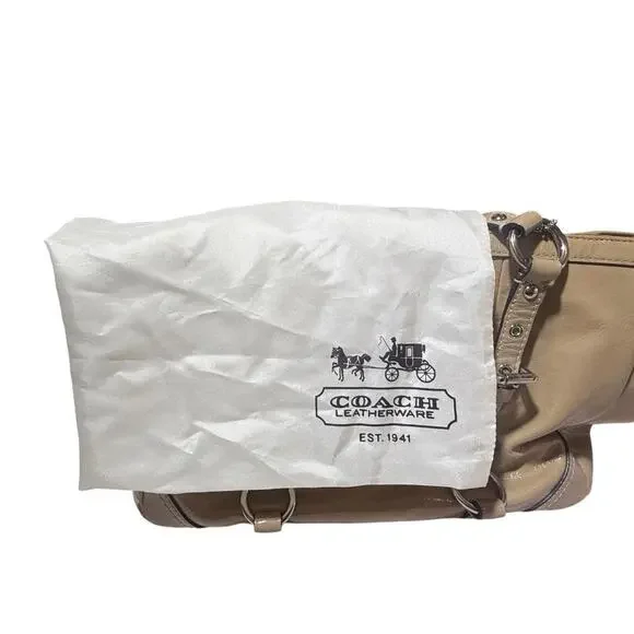 Coach Gallery East West Patent Leather Tote - Picture 9 of 9